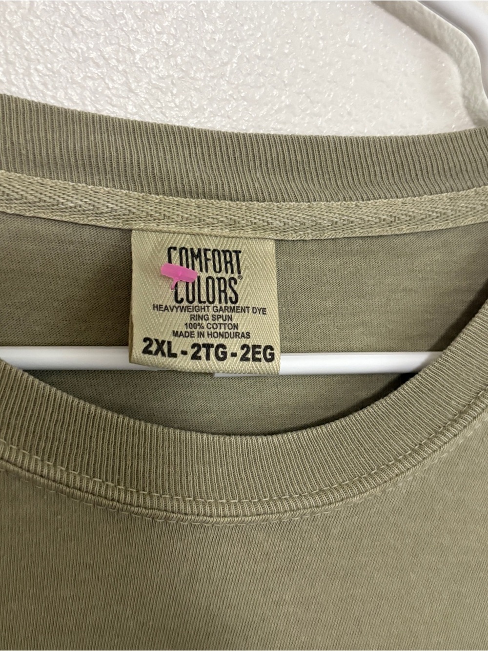 Women’s Comfort Colors COFFEE Olive Green Graphic Long sleeve 2XL - Picture 5 of 8